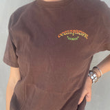 VINTAGE BROWN TEE LARGE