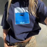 Maui Tee - Airborne - Vintage Navy