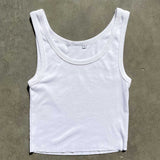 Tight Singlet - Blank - White