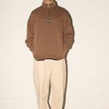 Southside Qtr Zip - Blurred Brownie