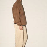 Southside Qtr Zip - Blurred Brownie