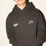 Nostalgia Hoodie - Racer Swirl - Washed Black