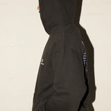 Nostalgia Hoodie - Racer Swirl - Washed Black