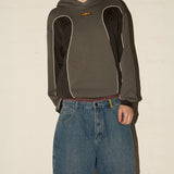 Misfit Hoodie - Panther/Dark Grey