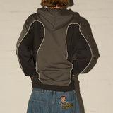 Misfit Hoodie - Panther/Dark Grey