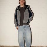 Reversible Sherpa Jacket - Gunpowder/Black