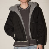 Reversible Sherpa Jacket - Gunpowder/Black