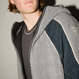 Reversible Sherpa Jacket - Gunpowder/Black