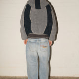 Reversible Sherpa Jacket - Gunpowder/Black