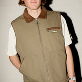 Reversible Worker Vest - Hunt Green