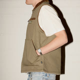 Reversible Worker Vest - Hunt Green