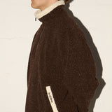 Hotham Qtr Zip - Burrow Brown