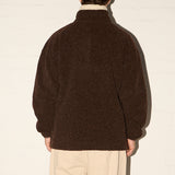 Hotham Qtr Zip - Burrow Brown