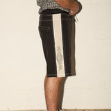 90's Boardies - Black/Puddle