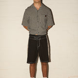 90's Boardies - Black/Puddle