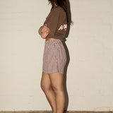 Boxers - Burgundy Stripe