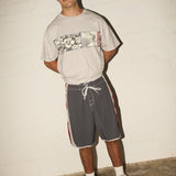 Coolio Boardies - Swirl - Black/Red