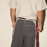 Coolio Boardies - Swirl - Black/Red