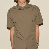 Machinist Shirt - Stone Brown