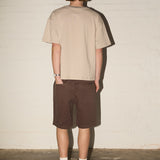 Bass Tee - Light Mushroom/Silver Drift