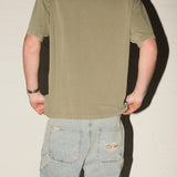 Chopped Maui Tee - Y2K Hibiscus - Euky Green