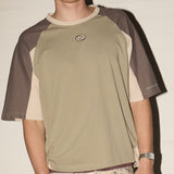 Flynn Tee - Stone Sage/Goose Grey/Ecru