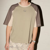 Flynn Tee - Stone Sage/Goose Grey/Ecru