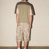 Flynn Tee - Stone Sage/Goose Grey/Ecru