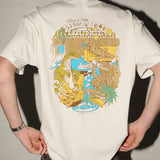 No Mercy Tee - Lizard Lounge - Off White