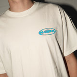 No Mercy Tee - Lizard Lounge - Off White