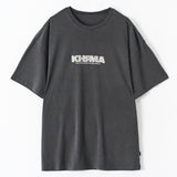 Thrift Tee - Block - Smoke Black