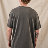 Thrift Tee - Block - Smoke Black