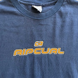 NAVY RIPCURL TEE XLARGE