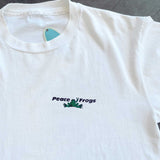 PEACE FROGS TEE LARGE