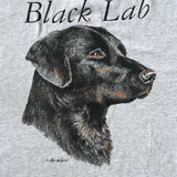 GRAPHIC TEE BLACK LAB GREY X LARGE