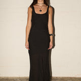 Tidal Maxi Dress - Black