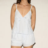 Mornington Shorts - Blue Stripe