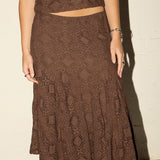 Mila Skirt - Brown