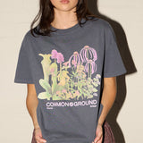Boyfriend Tee - Common Ground - Astro Blue