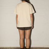 Boyfriend Tee - Surf Coast Waratah - Cream
