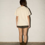 Boyfriend Tee - Party Lime - Cream