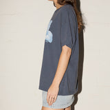 Dad Tee - Lily Bloom - Astro Blue