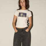 Sophia Tee - Cool Cat - Off White
