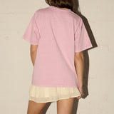 Throwback Tee - Fish Tank - Malibu Pink