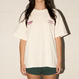 Throwback Tee - Racer Swirl - Off White