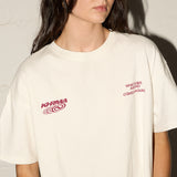 Throwback Tee - Racer Swirl - Off White