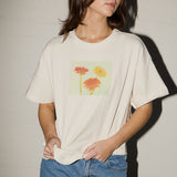 Throwback Tee - Daisy Drift - Off White