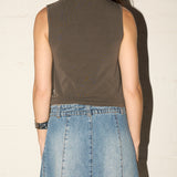 Miki Top - Ash Black