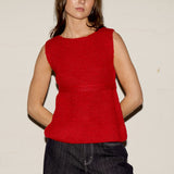 Knit Vest - Rossi