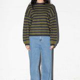 Winter Knit - Navy/Green